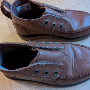 Toms Kids Brown Leather Boots